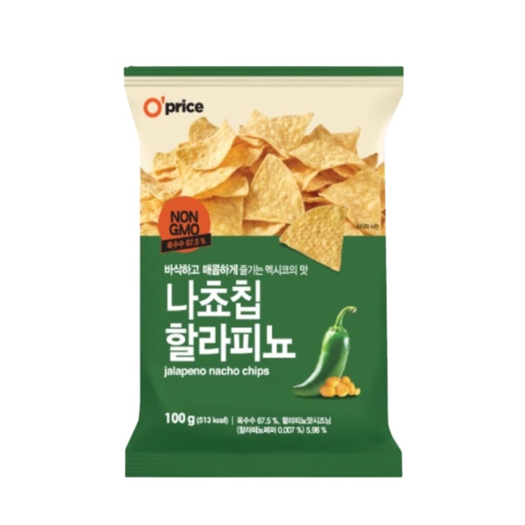 [Oprice] Jalapeno Nacho Chips 100g 오프라이스 나쵸칩 할라피뇨 100g