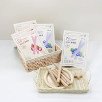 [AGA-AE][Bayby Snack] First Healthy Puffed Long-Shaped Rice Snack for Babies 20g 아가애 라이스 롱롱팝 20g