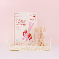 [AGA-AE][Bayby Snack] First Healthy Puffed Long-Shaped Rice Snack for Babies 20g 아가애 라이스 롱롱팝 20g