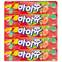 [CRW] Mychew Green Apple/Strawberry/Grape 44gx5p 크라운 마이쮸 사과 딸기 포도 44gx5개