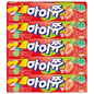[CRW] Mychew Green Apple/Strawberry/Grape 44gx5p 크라운 마이쮸 사과 딸기 포도 44gx5개