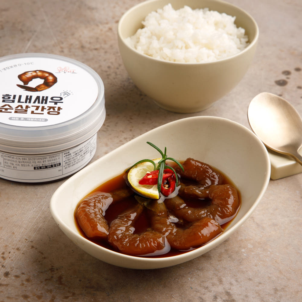 [Sikdorak] Soy Sauce Shrimp 300g 식도락 간장 깐새우장 300g