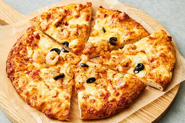[Ashley] Crunch Cheese Edge Chili Shrimp Pizza 475g / 애슐리 크런치즈엣지 칠리쉬림프 피자 475g