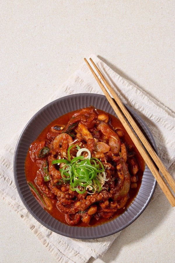 [Sikdorak]Korean Spicy Octopus Stir-fry 300g 식도락푸드 낙지볶음 300g