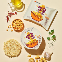 [Samyang] Tangle Garlic Oil Protein Pasta Multi (100g*4p) / 삼양 탱글 갈릭오일파스타 멀티 (100g*4p)