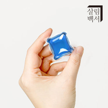 [Sallim Baekseo] Deep Clean all in one Capsule Detergent (8g*100pc) 딥클린 고농축 올이원 캡슐세제 ( 8g*100pc)