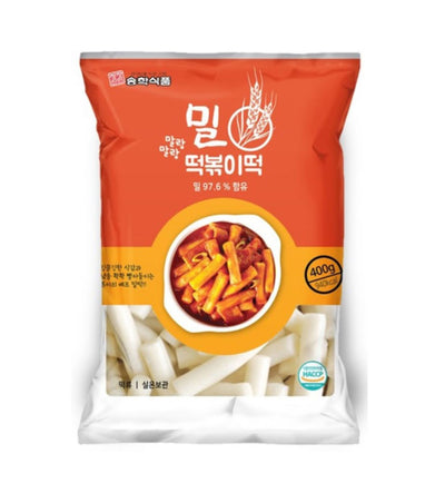 Songhak Wheat Tteokbokki Rice cake 400g/송학 밀 떡볶이떡 400g