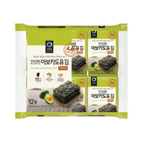 [CJW] Healthy Avocado Oil Traditional Seaweed (4g*12 packs) / 청정원 건강한 아보카도유김 4g*12개입