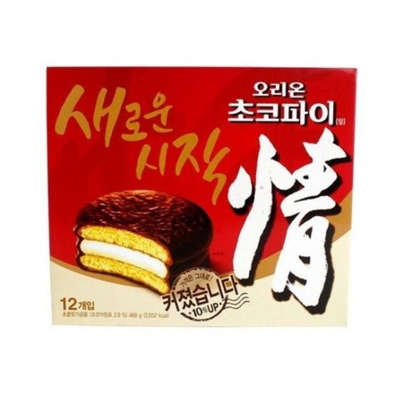 Orion Choco Pie Original 468g/12ea/오리온 초코파이 오리지널 468g/12개입