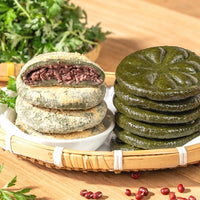 [KONG]Hulled Red Bean Mugwort Rice Cake 200g 콩사랑 팥쑥 인절미 200g