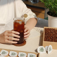 [K&F]Cafe Portion Americano Black Liquid Coffee Capsules 18ml (30pcs) 코엔에프 카페포션 아메리카노 블랙 액상캡슐 포션커피 18ml (30개)