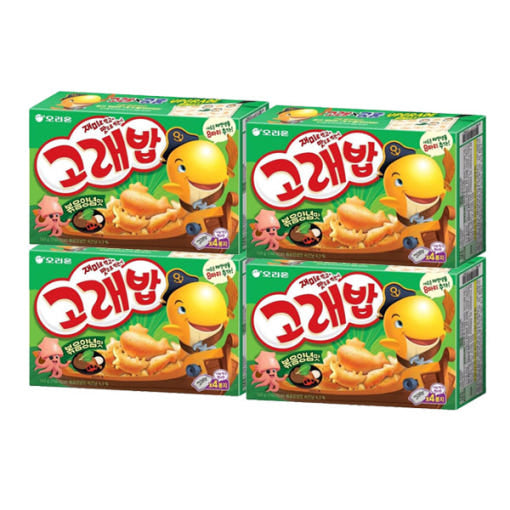 Orion Goraebab Fried Sauce Flavour 46g/오리온 고래밥 볶음양념맛 46g