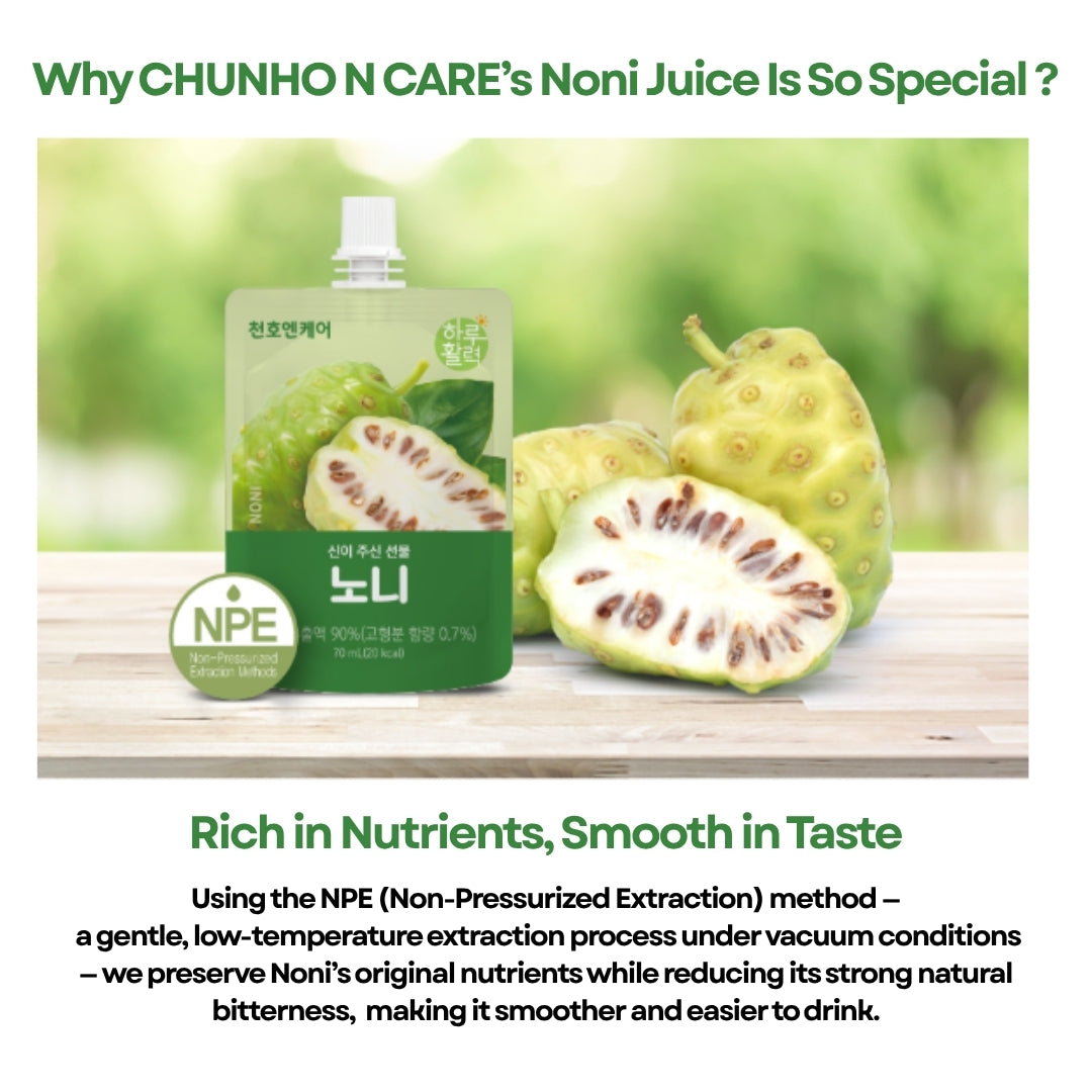 [CHUNHO N CARE] Noni Juice 1 Box (70ml*30pack) / 천호엔케어 하루활력 노니주스 1박스(30포)