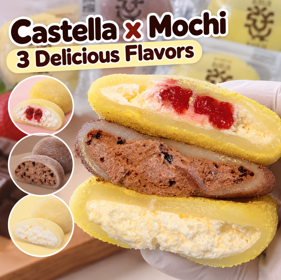 [Gosurok] Cream Mochi Rice Cake / Cream Choco Strawberry / Cream Mochi Ice Mochi / Made in Korea