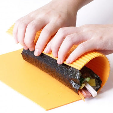 Gimbap Silicon Mat Maker Kit Rice Roll DIY Mold Kitchen Roller Rice Paddle / 실리콘 김밥말이
