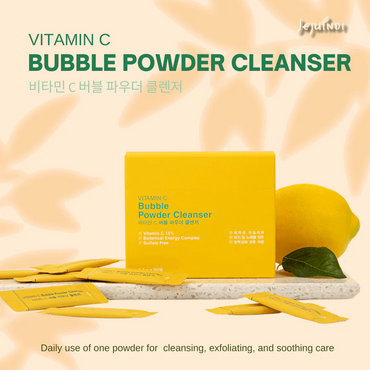 [Jejuindi] Vitamin C Bubble Powder Cleanser 30ea / 비타민C 버블 파우더 클렌저 30ea