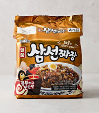 Paldo Samseon Jjajang Multi pack 120g X 4ea / 팔도 일품 삼선짜장 멀티팩 120g x 4개입