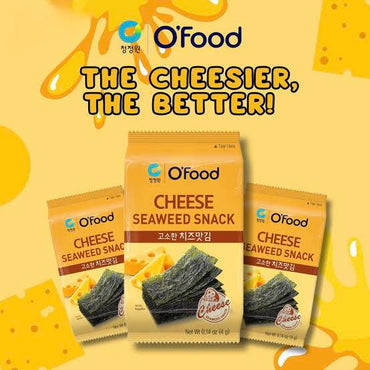 [CJW] Cheese Seaweed Snack 4gx 9Packs / 청정원 고소한 치즈맛김 4g x 9팩
