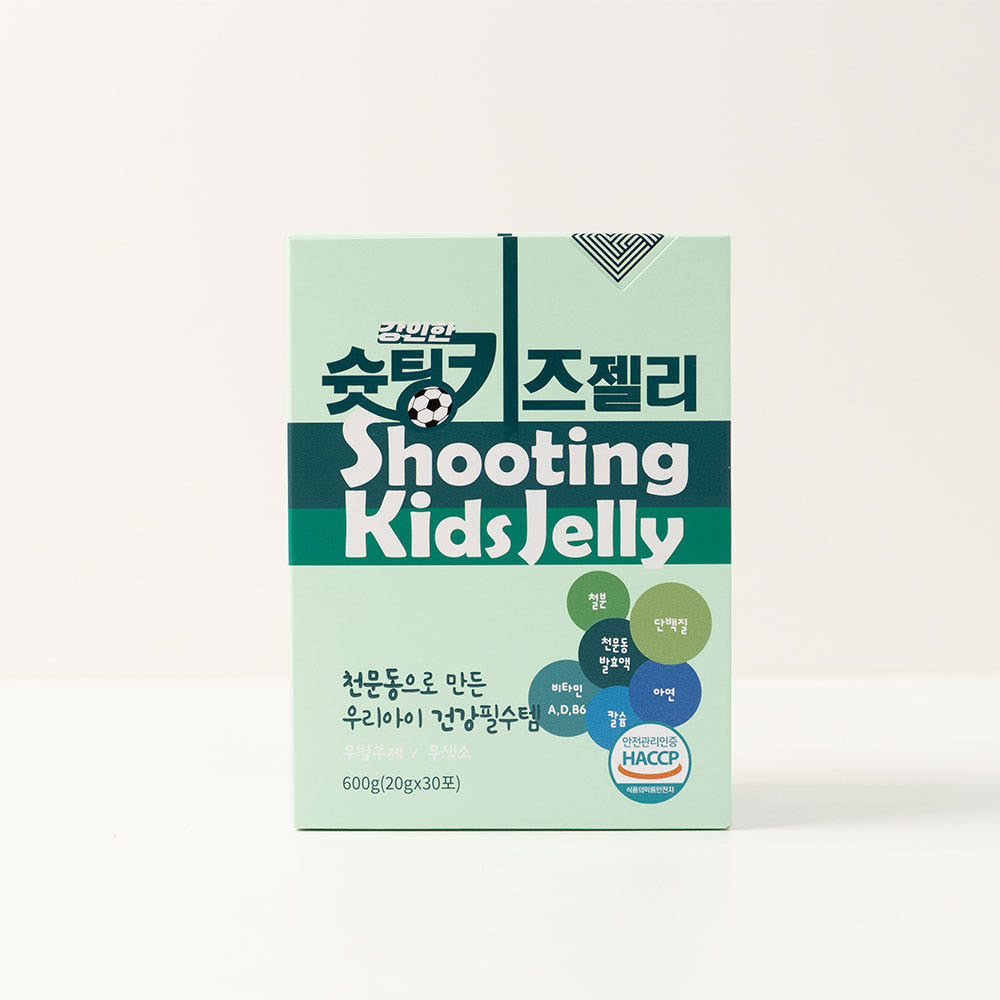 [CH] Shooting Kids Jelly Daily Nutrition Jelly for Growing Kids 600g (20g*30 Sticks) / 천효 슛팅키즈젤리 (20g*30 Sticks)