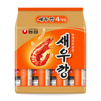 Nongshim Shrimp Cracker Mini Pack 30gx4ea/농심 새우깡 미니팩 30g x 4개입