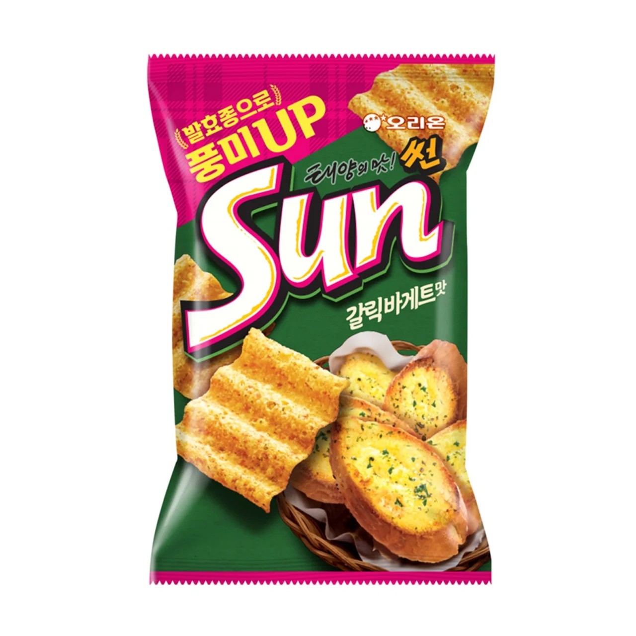 [Orion] Sun Chip Garlic Baguette 135g/오리온 썬칩 갈릭바게트 135g