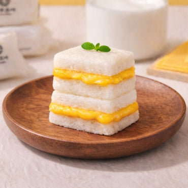 [Sirujoa] Milk & Cheese Steamed Rice Cake (10pcs, 450g) / 시루조아 우유 치즈 설기 10개입 450g