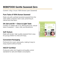 [Bebefood]Gentle Seaweed Zero 1.45gx8pack 베베푸드 순한김제로 1.45gx8팩