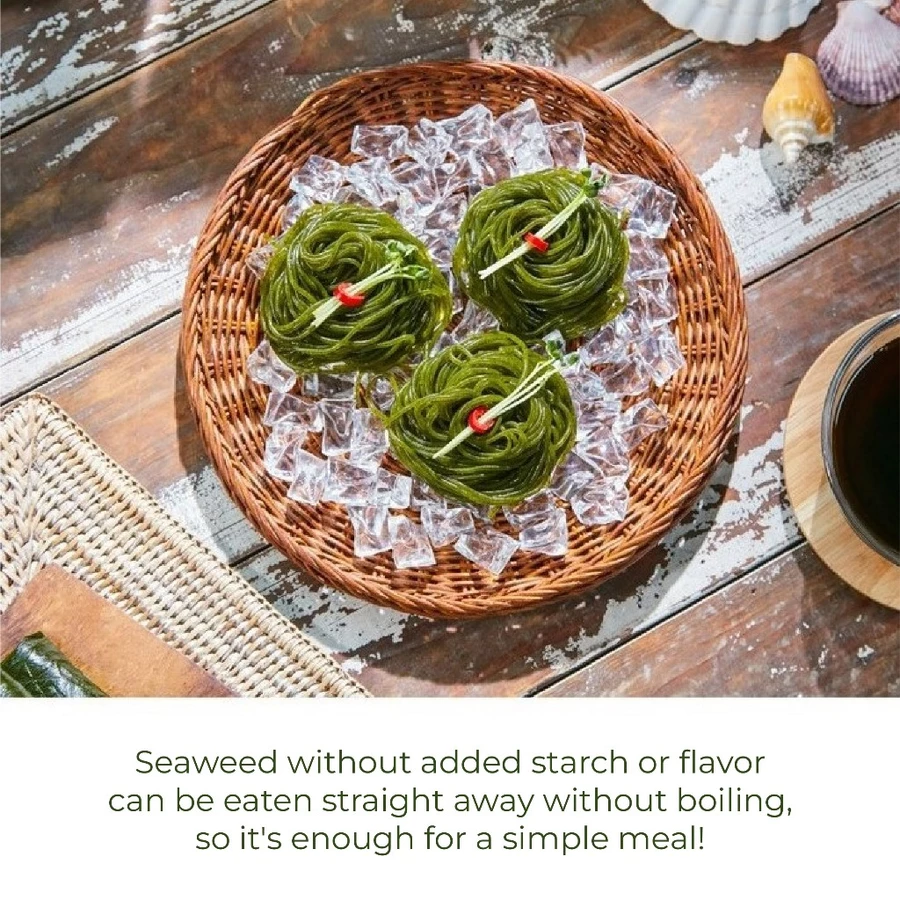 [Haechomiin] KELP NOODLES With Bibim/Soba Sauce / 11Kcal Low-Calories Vegan