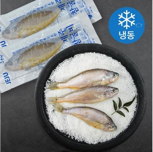 [New Year Gift Set] Frozen Jeju Yellow Corvina 한올레 냉동 제주 참조기 (100gx5ea)x2pack + Jeju Yellow Corvina 제주 참굴비 80g x 5Pack