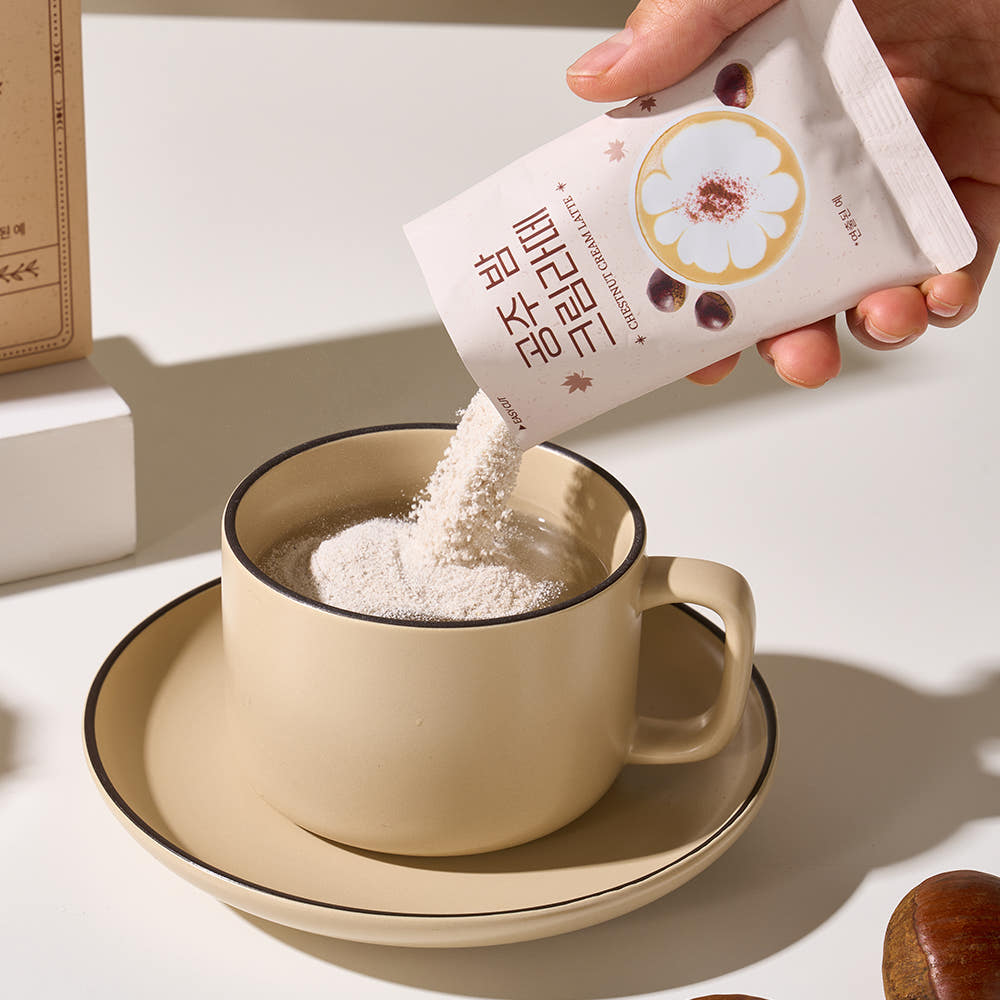 [Aroma Ville] Pistachio Cream Latte/Chestnut Cream Latte (26g × 8 sticks) 아로마빌레 피스타치오 크림라떼 / 공주밤 크림라떼 (26gx8스틱)