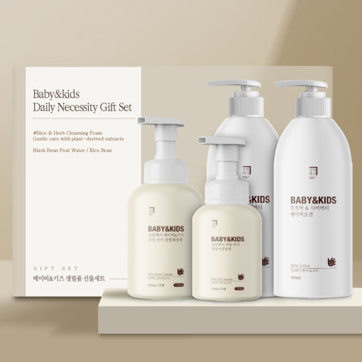 [Sallim Baekseo]Baby & Kids Daily Necessity Gift Set 살림백서 베이비&키즈 영유아 생필품선물세트