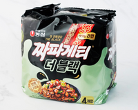 Nongshim Jjapagetti The Black multi Pack 116g x 4 ea/ 농심 짜파게티 더블랙 116g x 4 개입