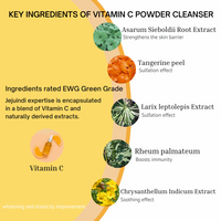 [Jejuindi] Vitamin C Bubble Powder Cleanser 30ea / 비타민C 버블 파우더 클렌저 30ea
