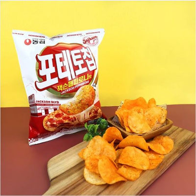 Potato Chip Jackson Pepperoni 포테토칩 잭슨 페퍼로니맛 50g