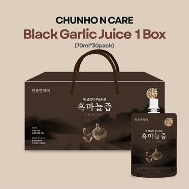 [CHUNHO N CARE] Black Garlic Juice 1 Box (70ml*30pack) / 천호엔케어 하루활력 흑마늘즙 1박스(30포)