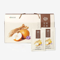 Cheongchun Farm Honest Bellflower Root & Pear Juice 90ml x 30 pouches/청춘농장 정직한 도라지배 90ml x 30팩