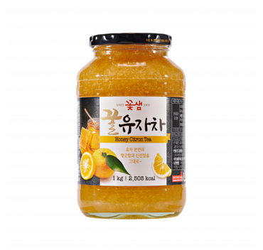 Kotsam Honey Citron Tea 1kg/꽃샘 참조은 꿀 유자차 1kg