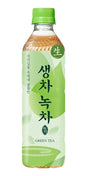[Woongjin] Fresh Green Tea Drink 500ml 0 Calories / 웅진 생차 녹차 500ml