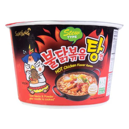 [Samyang] Buldak Hot Chicken Ramen Stew Cup 120g / 삼양 불닭볶음탕면 큰컵 120g