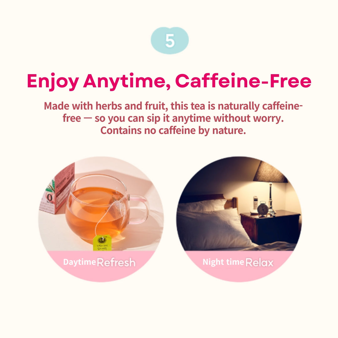 [Sempio] Sunjak Peach Tea Cold Brew Fruit Herb Tea 1.8g x 20T / 샘표 순작 납작복숭아차 티백 1.8g x 20T