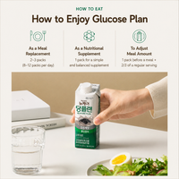 Nucare Glucose Plan Diabetes Nutrition Drink 200ml / ZERO Sugar Ready-to-Drink Healthy Grain Beverage Bundle Sales