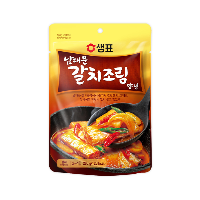 [Sempio] braised hairtail Sauce 200g 3-4 servings / 샘표 남대문 갈치 조림 양념 200g 3-4인분