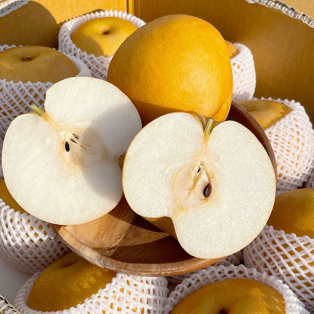 [Chuseok] Premium Singo Pear Gift Set 5kg (6–8 Pears) 신고배 명품 선물세트 5kg(6~8과)