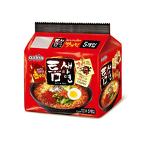 Paldo Teumsae Ramyeon Ppalgyedduck Pack 120g x5 / 팔도 틈새라면 빨계떡 120g x 5개입