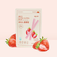[AGA-AE][Bayby Snack] First Healthy Puffed Long-Shaped Rice Snack for Babies 20g 아가애 라이스 롱롱팝 20g