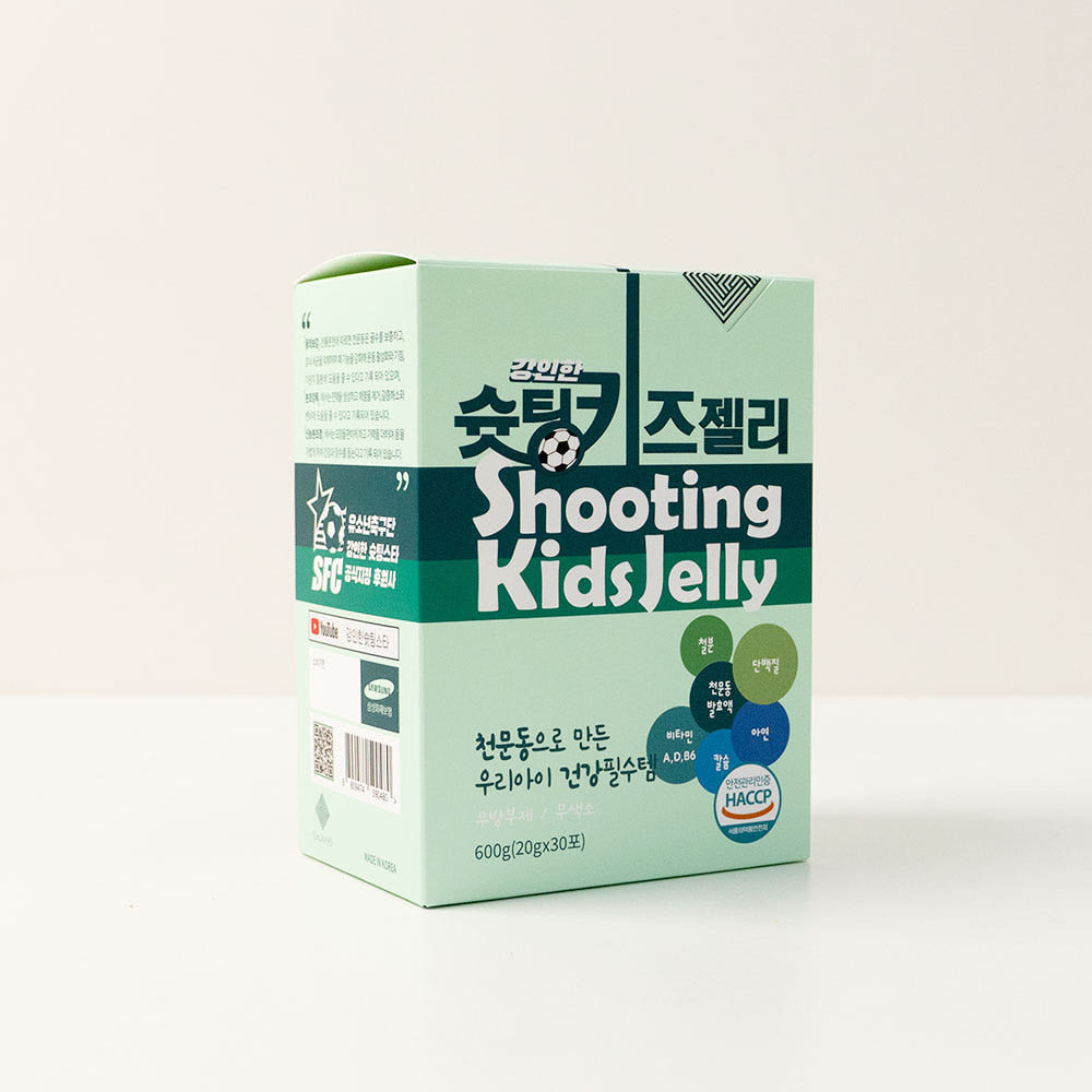 [CH] Shooting Kids Jelly Daily Nutrition Jelly for Growing Kids 600g (20g*30 Sticks) / 천효 슛팅키즈젤리 (20g*30 Sticks)