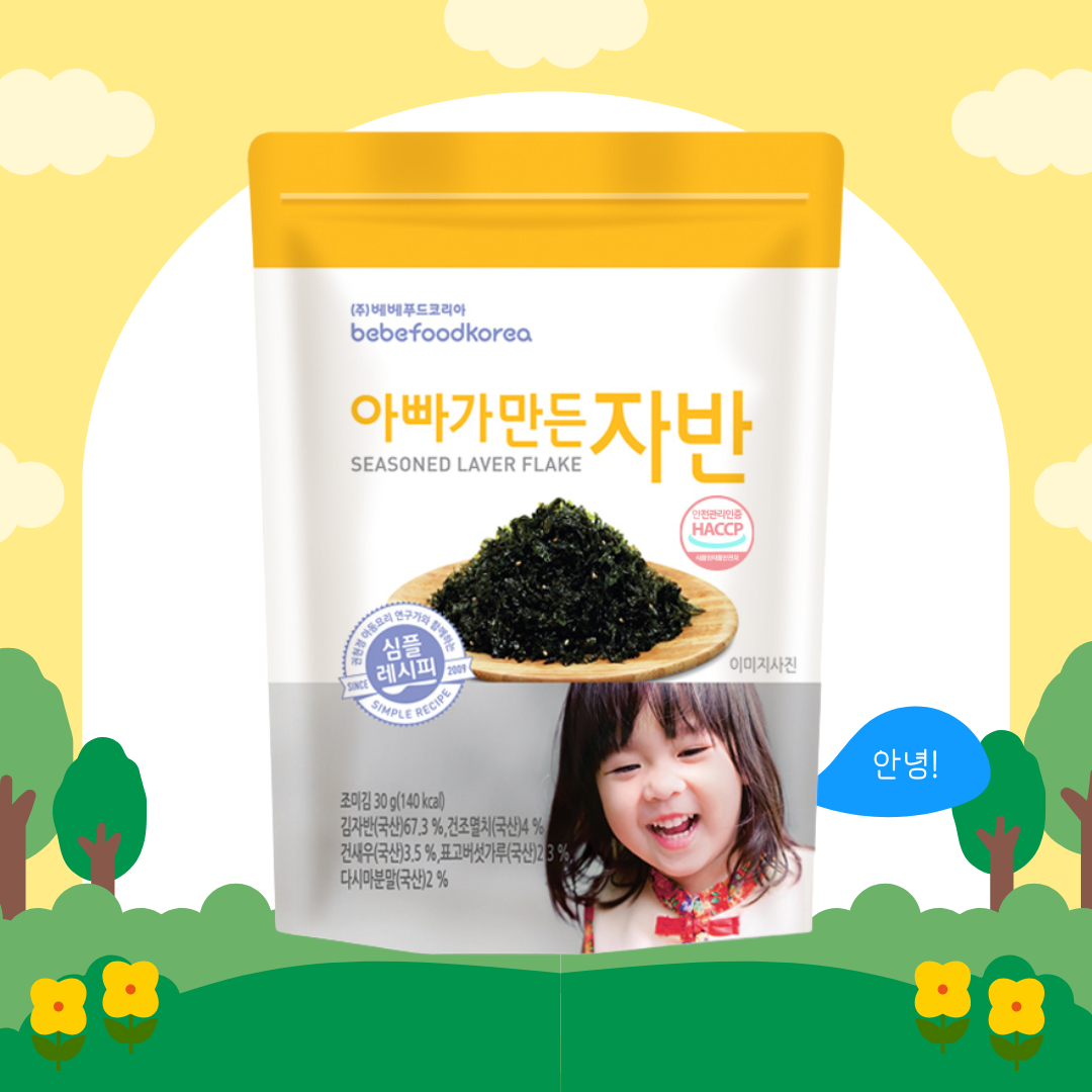 [Bebefood]Daddy’s Seasoned Laver Flakes 30g 베베푸드 아빠가만든 자반 30g