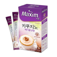 [Maxim] Maxim Cafe Cappuccino Hazelnut Coffee 10T / 동서 맥심 카페 카푸치노 헤이즐넛 10T