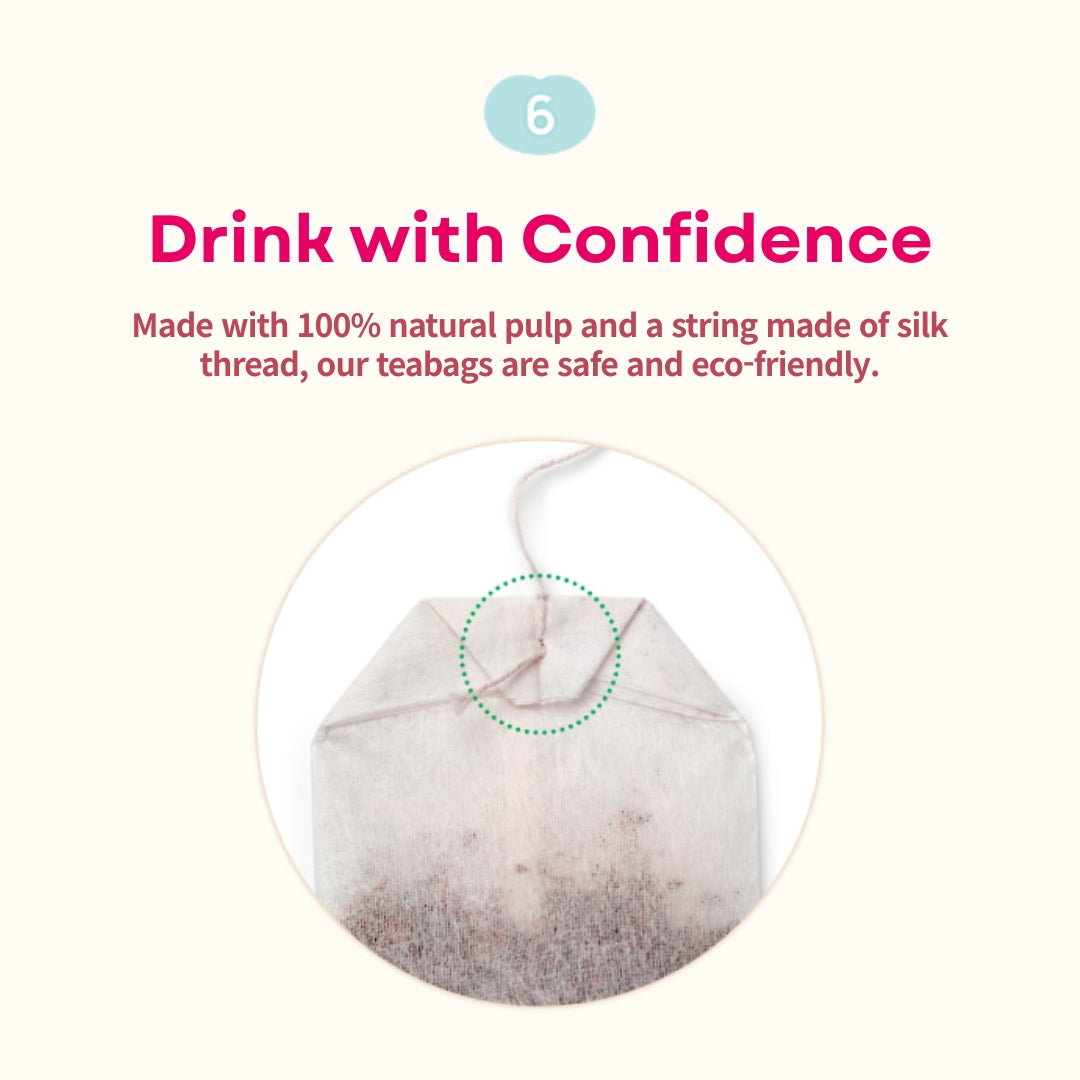 [Sempio] Sunjak Peach Tea Cold Brew Fruit Herb Tea 1.8g x 20T / 샘표 순작 납작복숭아차 티백 1.8g x 20T