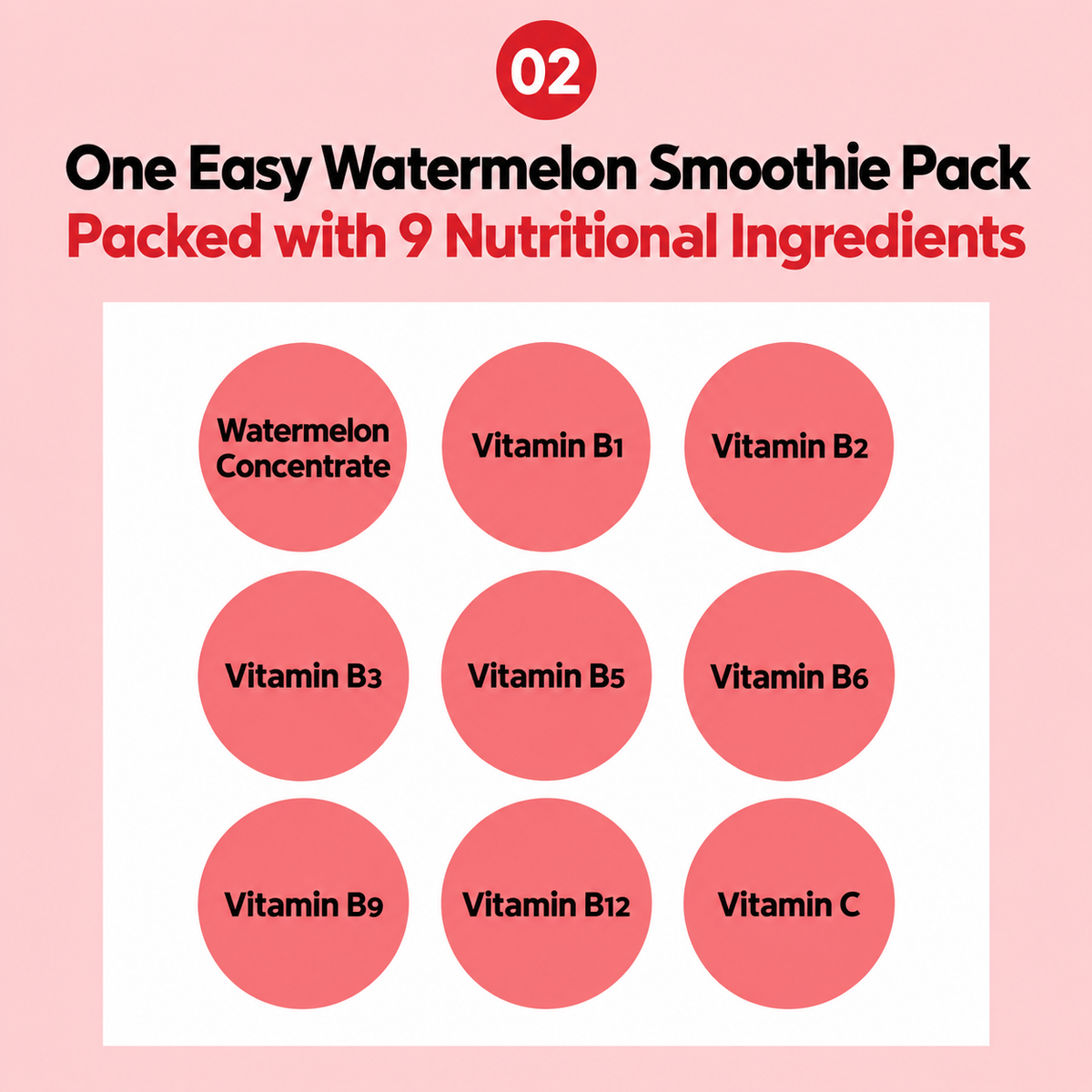 [Bundle][CHUNHO N CARE] Watermelon Smoothie 100ml / 천호엔케어 수박스무디 100ml